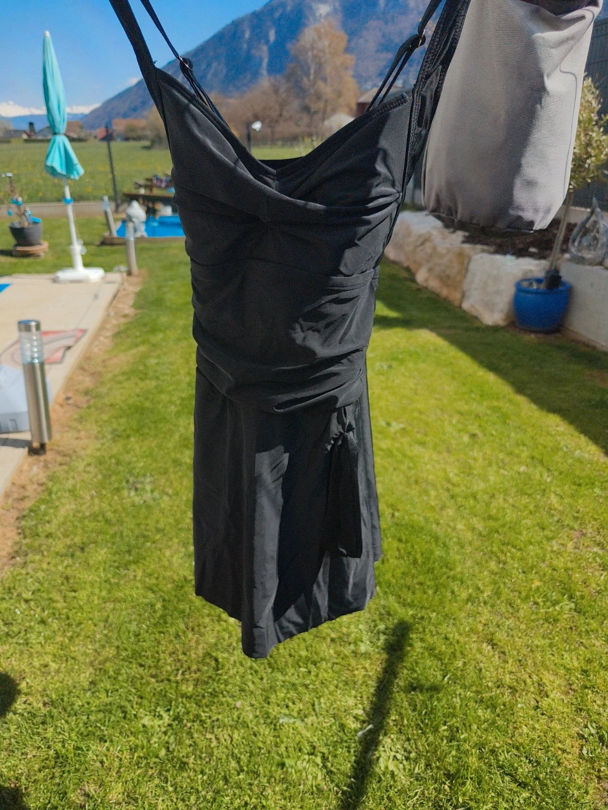 Maillot de bain 1 pièce jupette